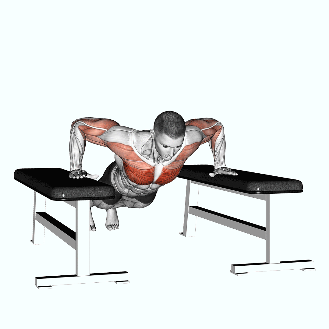 Drop Push Up demonstration