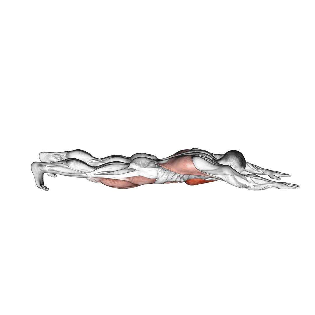 Superman Push-Up demonstration