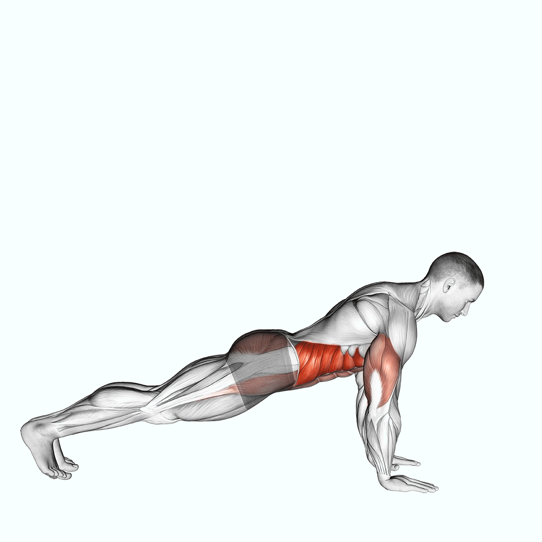 Push-Up To Side Plank demonstration
