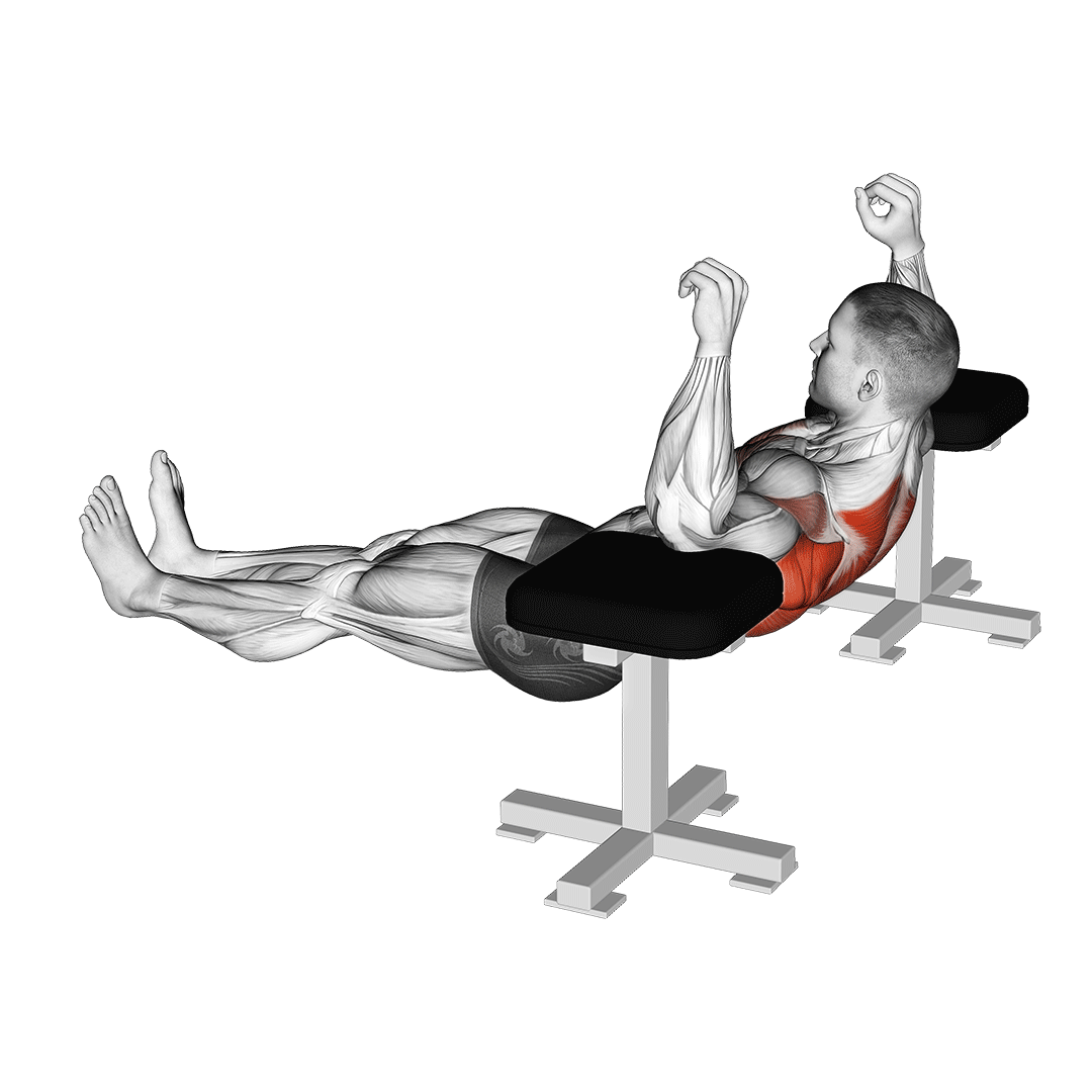 Elbow Lift Reverse Push-Up demonstration