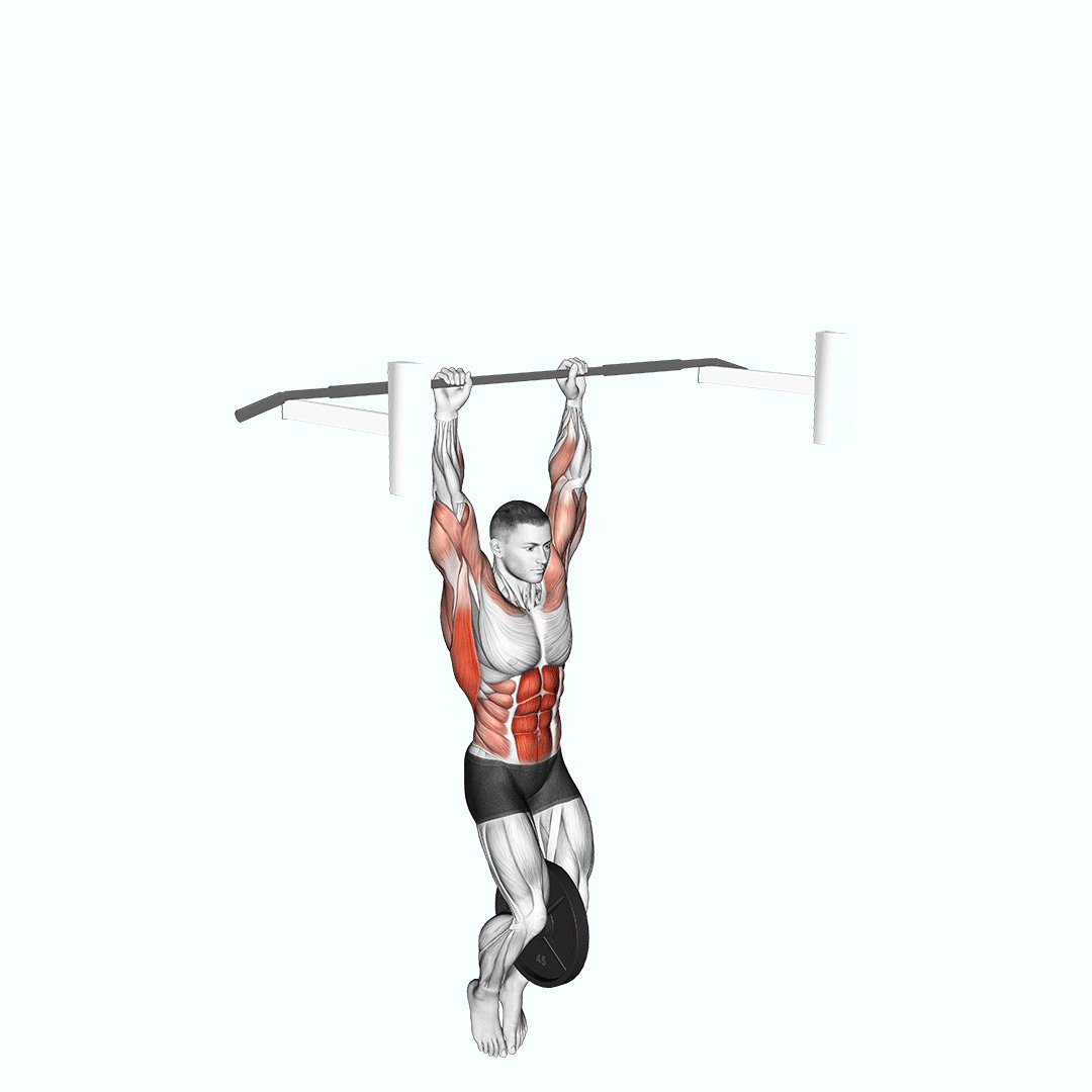 Weighted Muscle Up (On Bar) demonstration