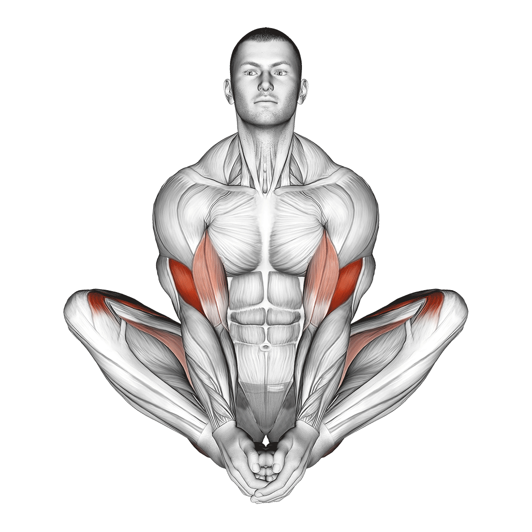 Butterfly Yoga Pose demonstration
