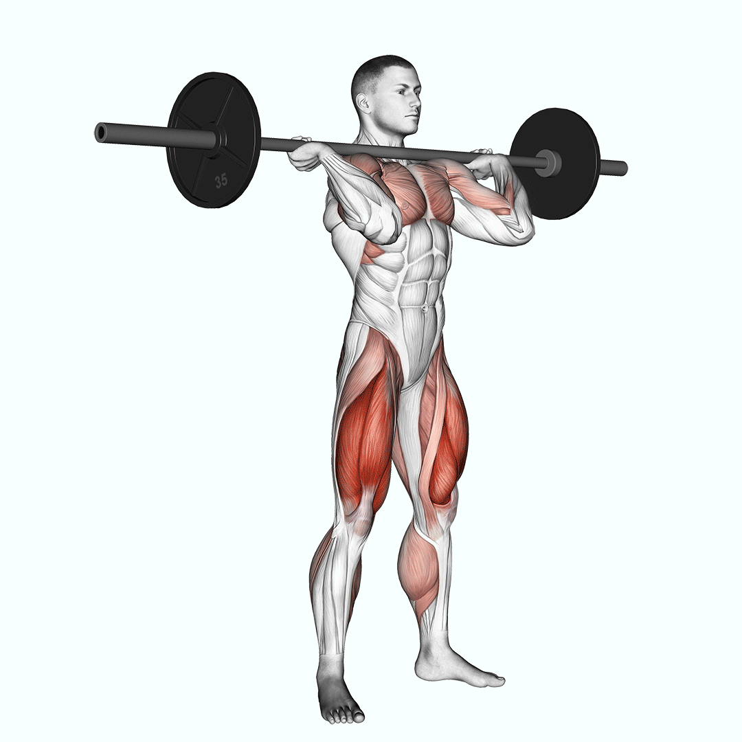 Squat Jerk demonstration
