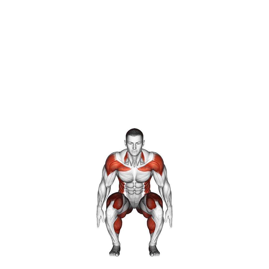 Squat To Overhead Reach With Twist demonstration