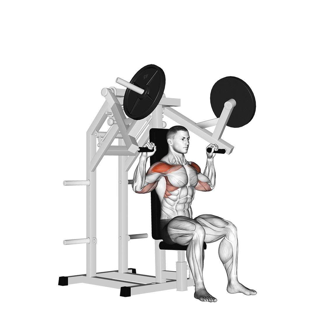 Overhead Press (Machine) demonstration