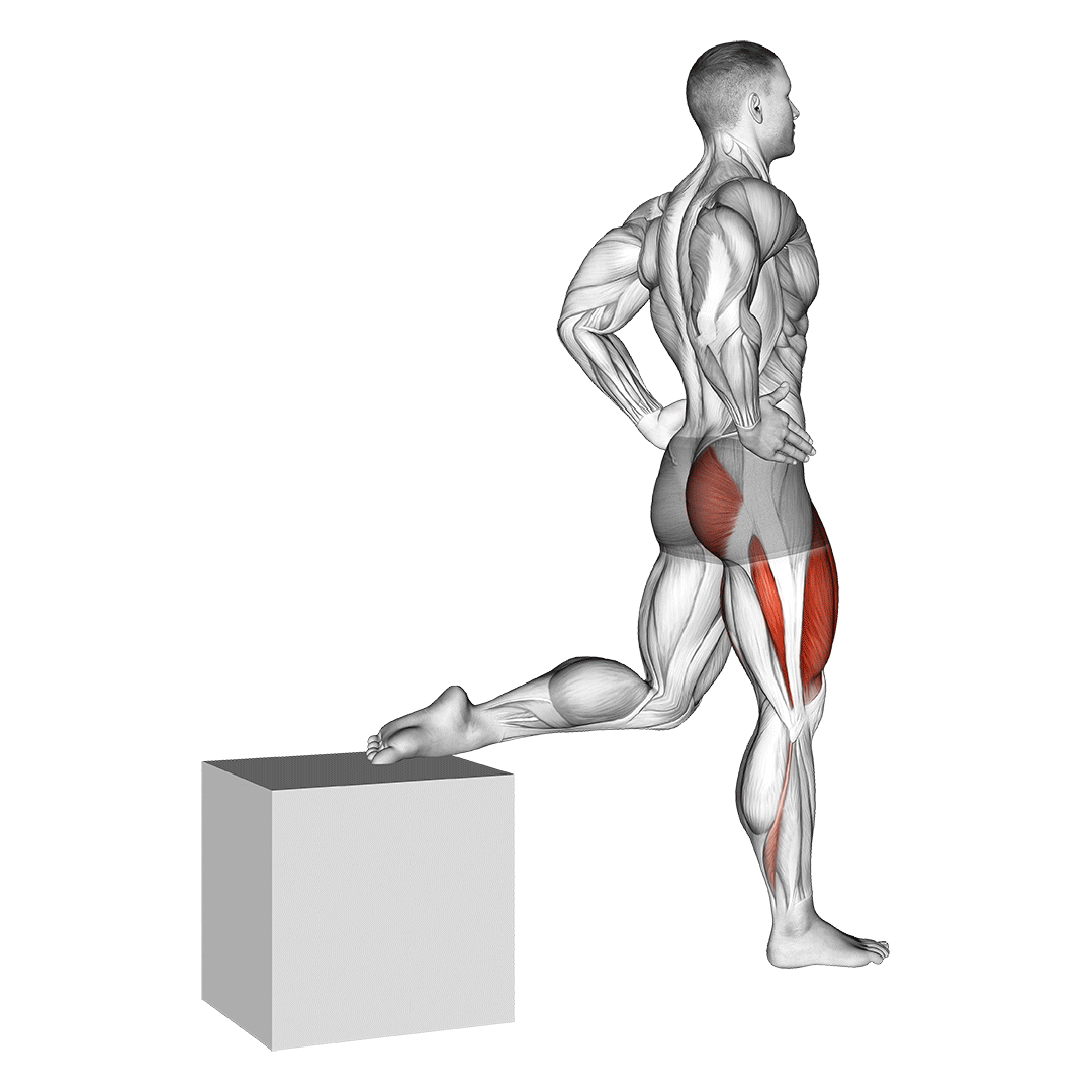 One Leg Squat demonstration