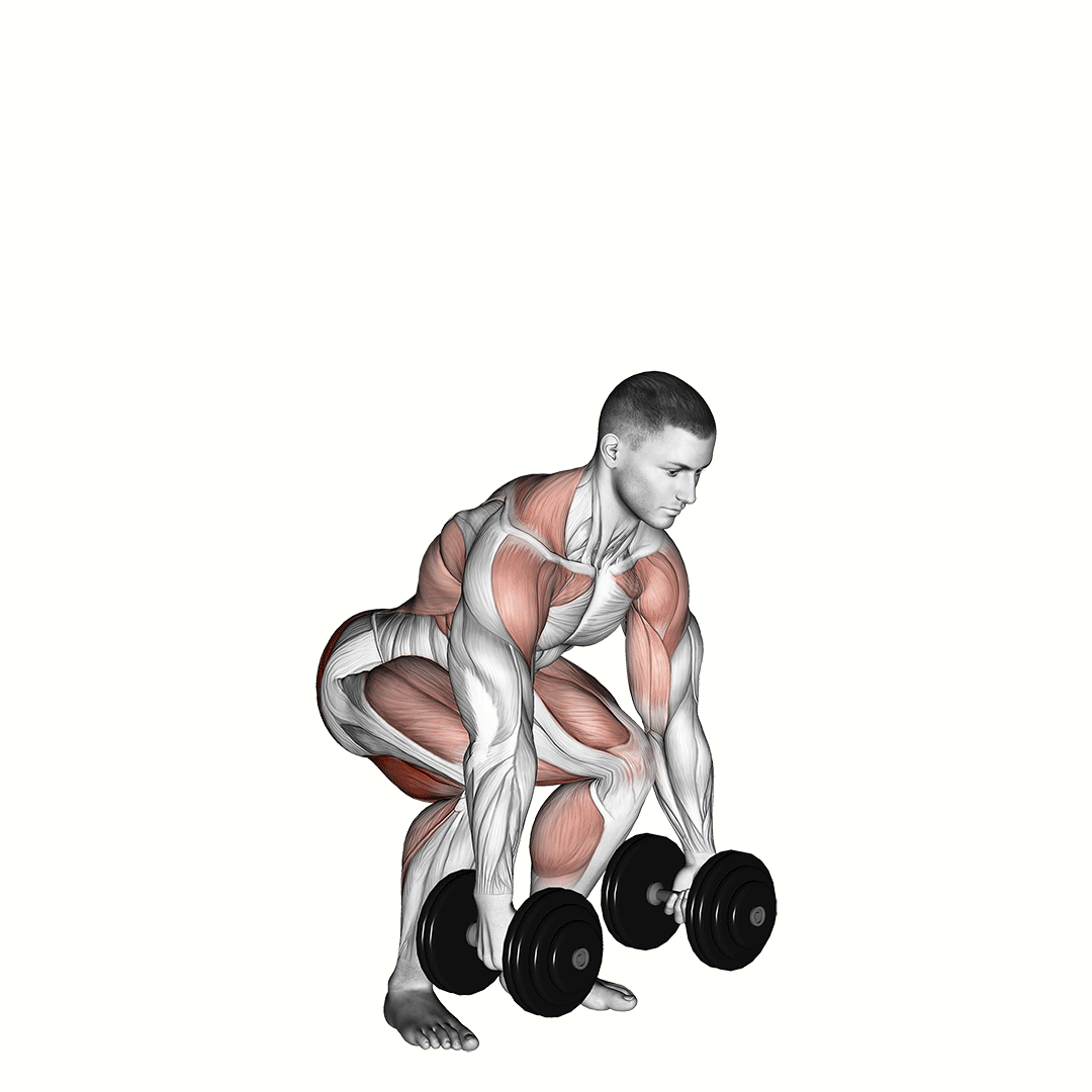 Dumbbell Clean demonstration